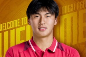 本賽季僅1次出場(chǎng)！官方：上海海港球員向榮峻租借加盟廣西平果