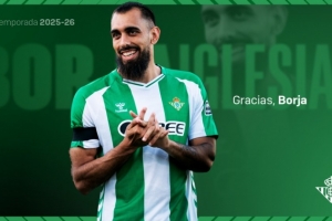 官方：32歲貝蒂斯前鋒伊格萊西亞斯加盟塞爾塔