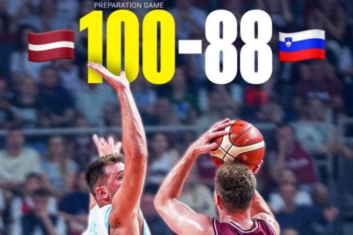 東契奇17分鐘26分但傷退 波津20分 斯洛文尼亞熱身賽不敵拉脫維亞