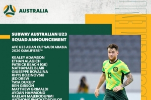 北青：澳大利亞U22隊(duì)24人名單有4人旅歐，澳超金靴值得重點(diǎn)提防