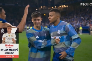 雙響！姆巴佩當選皇馬3-0皇家奧維耶多一役全場最佳球員