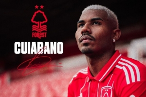 官方：森林簽下博塔弗戈22歲左后衛(wèi)庫亞巴諾，雙方簽下四年合同