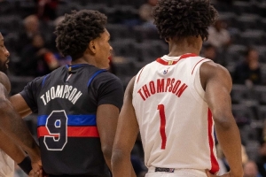 杰倫威：除了我們隊(duì)之外 最好的防守者是霍勒迪和湯普森兄弟