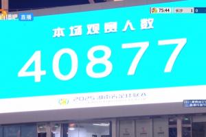 人氣同樣堪比中超！湘超揭幕戰(zhàn)共40877名觀眾涌入賀龍體育中心