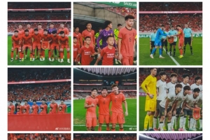 慶祝晉級U23亞洲杯正賽，劉浩帆社媒曬多張比賽照：????