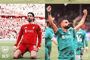 ??利物浦4輪4絕殺仍保持全勝+送2/4名唯一1敗，英超還剩3隊(duì)不敗