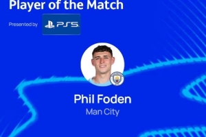 助攻哈蘭德打破僵局！福登當選曼城2-0那不勒斯全場最佳球員