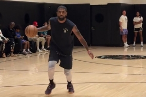 傷勢恢復(fù)很好！歐文現(xiàn)身球場訓(xùn)練 已能夠完成轉(zhuǎn)身跳投等動作