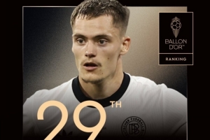 2025年金球獎(jiǎng)第29名：22歲維爾茨，生涯第二次入選