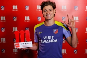 5場(chǎng)6球3助！阿爾瓦雷斯當(dāng)選馬競(jìng)9月最佳球員