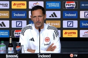 法蘭克福主帥：要帶著贏球的信念投入比賽 需以團(tuán)隊(duì)姿態(tài)防守凱恩