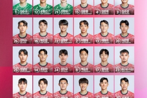 韓國(guó)隊(duì)號(hào)碼：孫興慜7號(hào)、金玟哉4號(hào)、李在城10號(hào)、李剛?cè)?9號(hào)