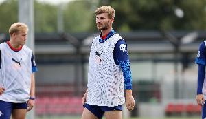 圖片報(bào)：維爾納在萊比錫熱身賽中踢滿90分鐘，2023年5月以來(lái)首次