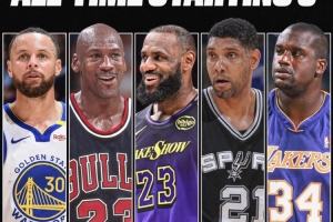 歷史前五球星？文班亞馬：喬丹、詹姆斯、庫里、奧尼爾、鄧肯