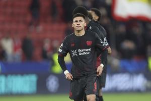 歐冠主場丟6球，勒沃庫森是歷史上第二支有此遭遇的德國球隊