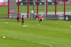 德天空：穆西亞拉今日恢復(fù)訓(xùn)練，他希望12月復(fù)出