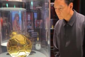 米蘭官博曬視頻：吳彥祖參觀獎杯，面對鏡頭說Forza Milan！