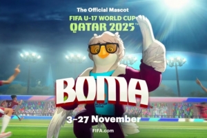 官方：沙漠貓頭鷹BOMA成為U17世界杯吉祥物，致敬米盧的貢獻(xiàn)
