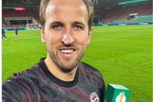 梅開二度，凱恩當(dāng)選德國杯官方拜仁4-1科隆全場最佳球員