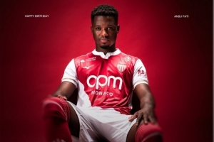 加盟后9場(chǎng)進(jìn)6球！摩納哥曬海報(bào)，祝賀法蒂23歲生日快樂