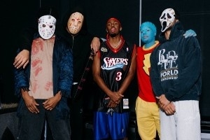 76人隊(duì)球員萬圣節(jié)派對造型！馬克西模仿艾弗森 麥凱恩賣萌