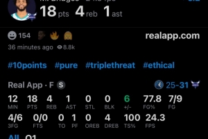 單節(jié)18分！邁爾斯-布里斯奇首節(jié)9中7砍下18分4板！