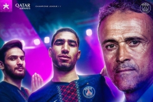 巴黎發(fā)布?xì)W冠對(duì)陣拜仁海報(bào)：恩里克、阿什拉夫、K77出鏡