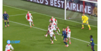 先給個下馬威！加布里埃爾第1分鐘禁區(qū)外的射門偏出球門