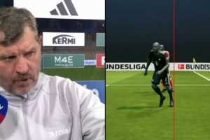 VAR取消首球！柏林聯(lián)主帥吐槽：越位5毫米應該算進！有人簡直瘋了