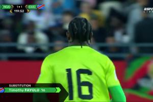 民主剛果第120分鐘換門將！點球大戰(zhàn)兩次撲點，送尼日利亞出局