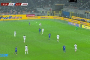 10分鐘1球90分鐘不得..？埃斯波西托第10分鐘破門，意大利1-0挪威