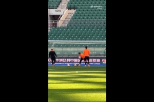 京媒：郭全博今日踩場，明天或許首次在工體面對老東家國安