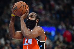 哈登14戰(zhàn)場(chǎng)均26.5分&創(chuàng)離開(kāi)火箭后新高 也是個(gè)人生涯開(kāi)賽季第六高