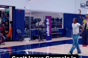 依舊美如畫！安東尼跳投抬手一瞬間青春回來了