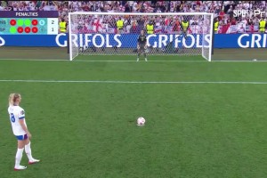 大心臟！凱莉點球大戰(zhàn)第5罰命中！英格蘭女足衛(wèi)冕歐洲杯！