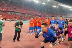 王大雷we are one！從戰(zhàn)勝北京國安開始到今天的大勝，太解氣了