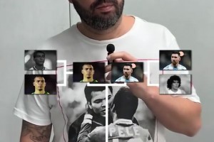 TNT首席記者：梅西是有史以來最好的球員，C羅不如濟(jì)科