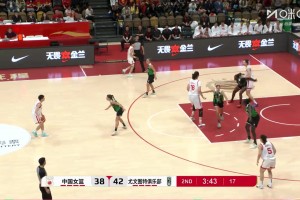 張子宇籃下成功要球，對手直接放棄防守！??隨后張子宇還在防守端送大帽