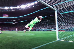 “當所有阿根廷球員都回頭的那一刻，大馬丁就是場上唯一的光”