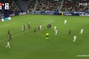 神來之筆！維尼修斯右腳外腳背彈射破門，想象力十足！