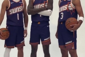 排面啊！太陽(yáng)三位核心球員拍定妝照，杰倫-格林直接站在C位！