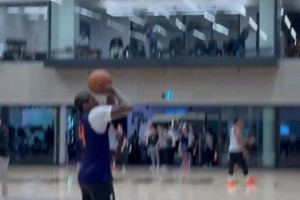 三分神準(zhǔn)！太陽(yáng)官方曬視頻：杰倫-格林首次參加太陽(yáng)訓(xùn)練營(yíng)