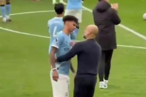 曼城大勝，瓜迪奧拉也不忘給弟子上課