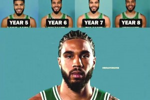 強(qiáng)制戒球癮！生涯第九年定妝照，塔圖姆失去了笑容！