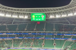 賽后國安球迷全場高呼：中赫滾蛋，還我國安