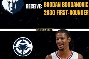 解快船燃眉之急？美媒炸裂交易方案：快船得到莫蘭特，送出科林斯+博格丹！