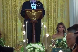 羅納爾多在白宮與特朗普會(huì)面，這排場(chǎng)有點(diǎn)大??！